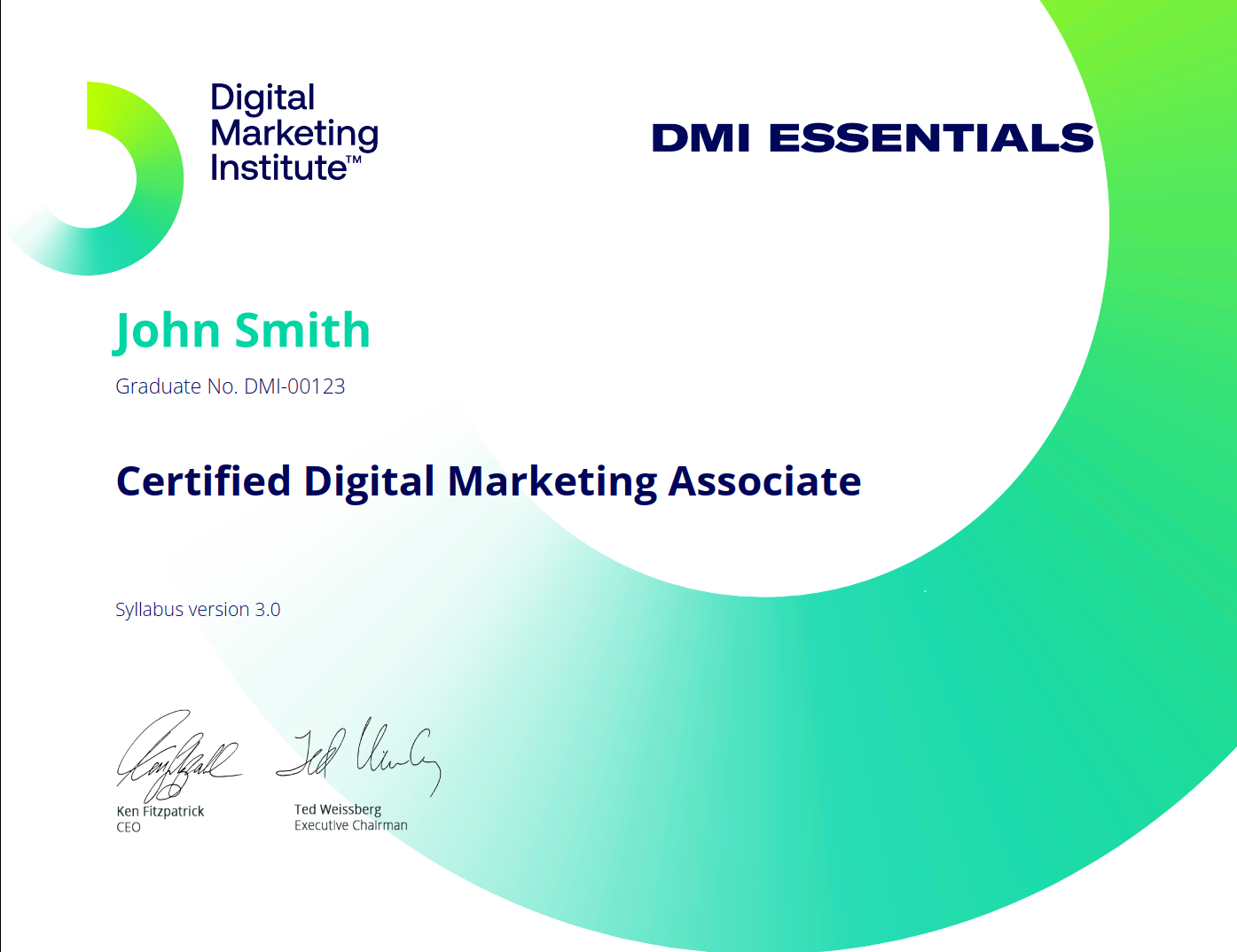 Chứng nhận CDMA từ DMI Pro