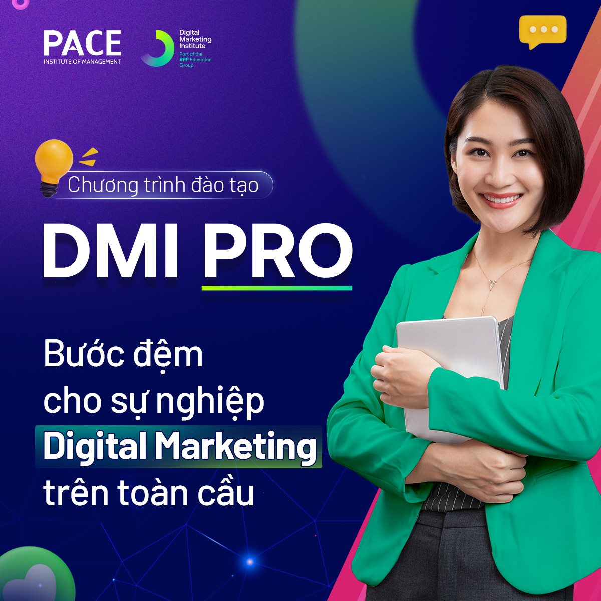 khóa học digital marketing quốc tế (DMI Pro)