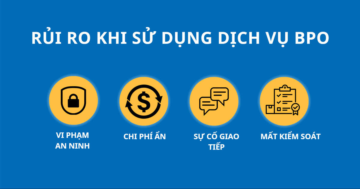 rủi ro khi thuê ngoài bpo