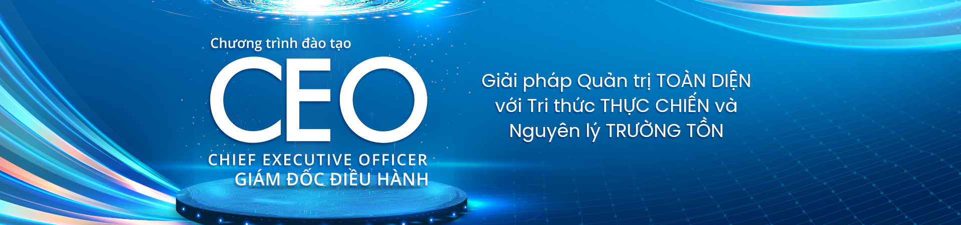 CEO - GIÁM ĐỐC ĐIỀU HÀNH